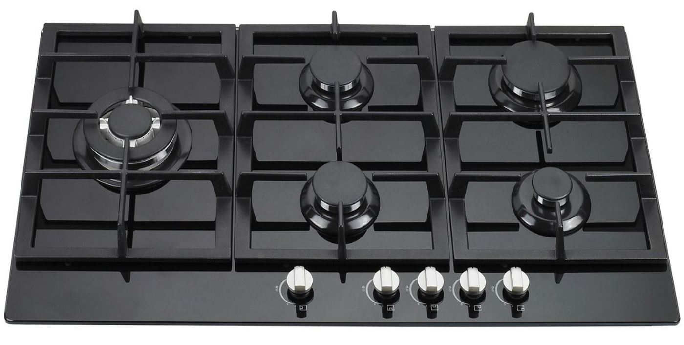 90cm Gas Glass Cooktop