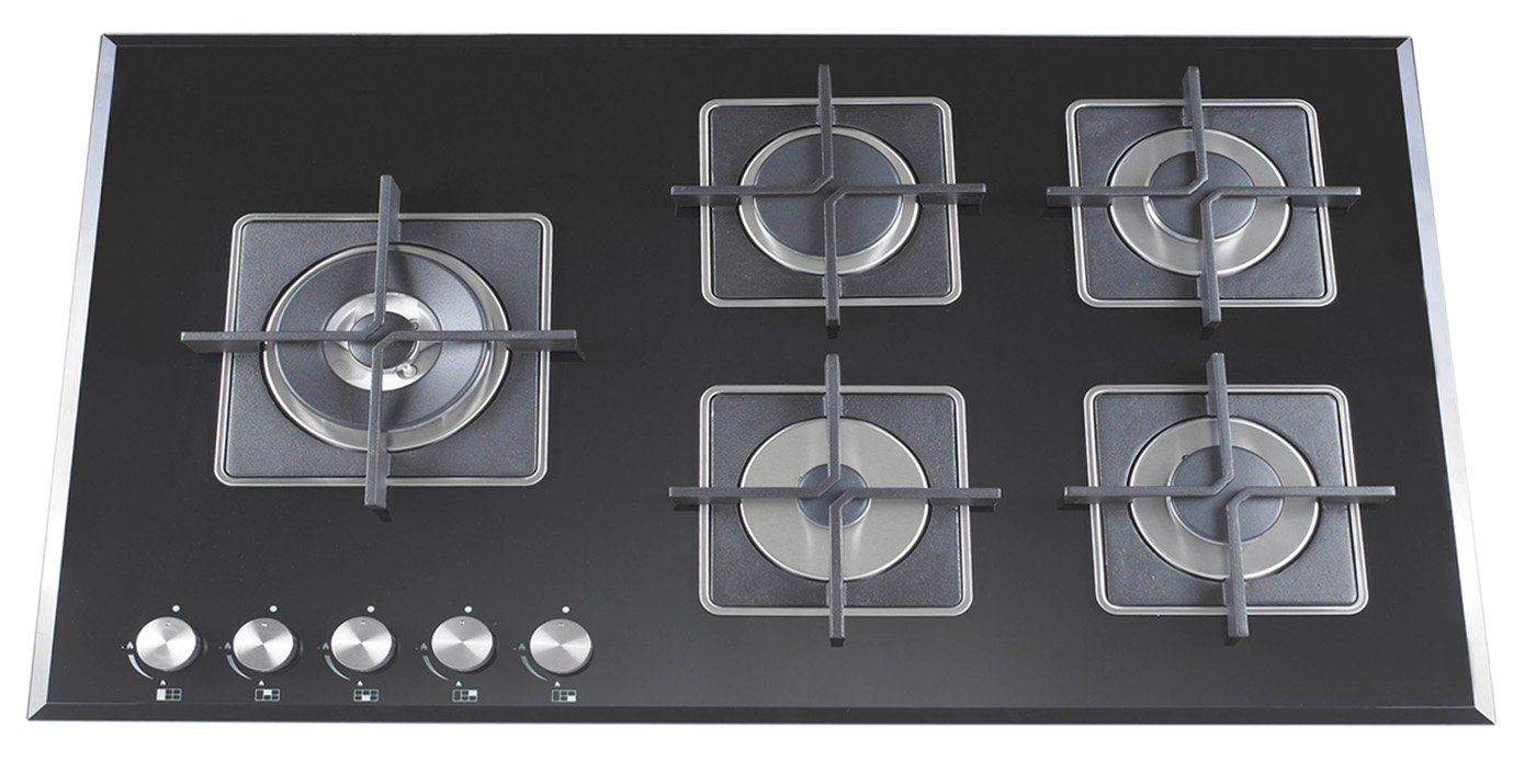 90cm Gas Glass Cooktop
