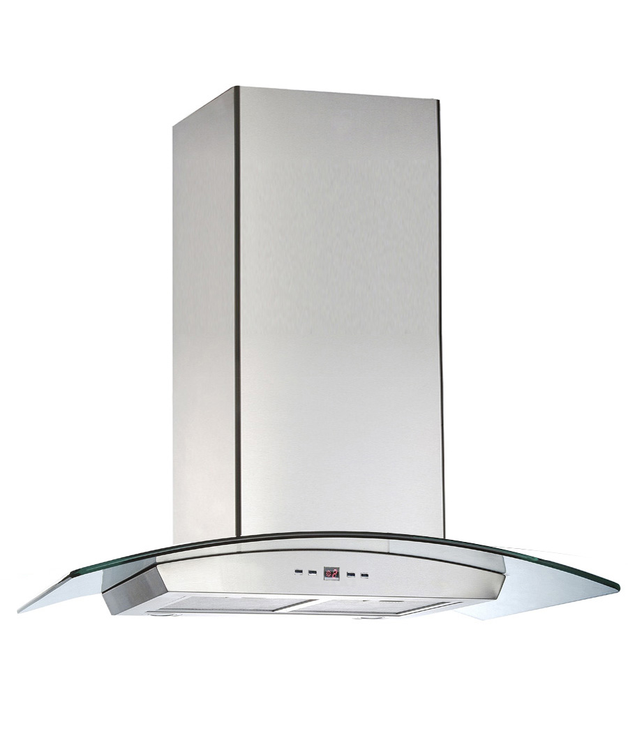 90cm Canopy Range hood Glass