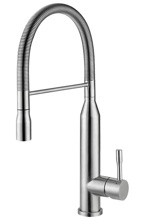 Full S/S Pull Out Goose Neck Mixer