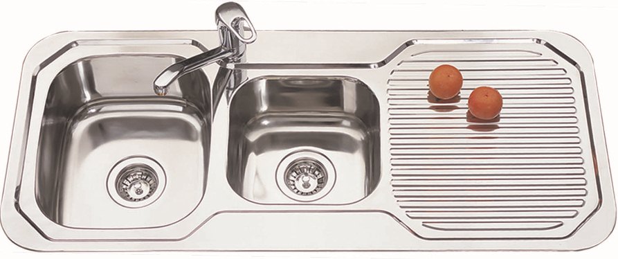 1 3/4 Bowl Sink & Mixer