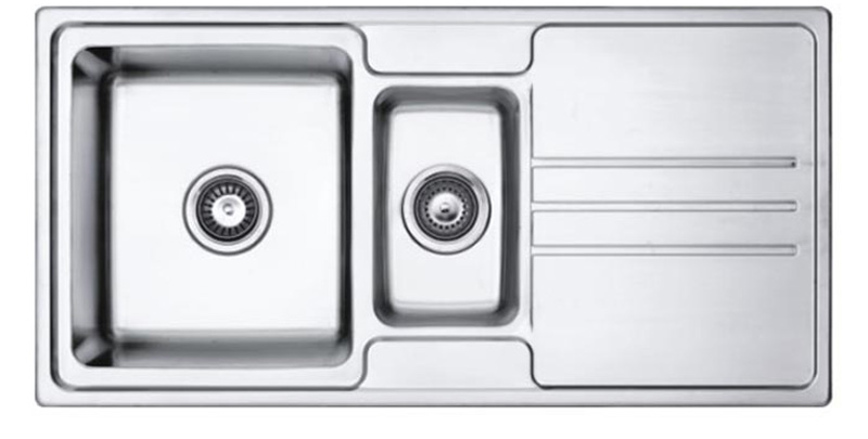 1-1/4 Bowl Single Drainer
