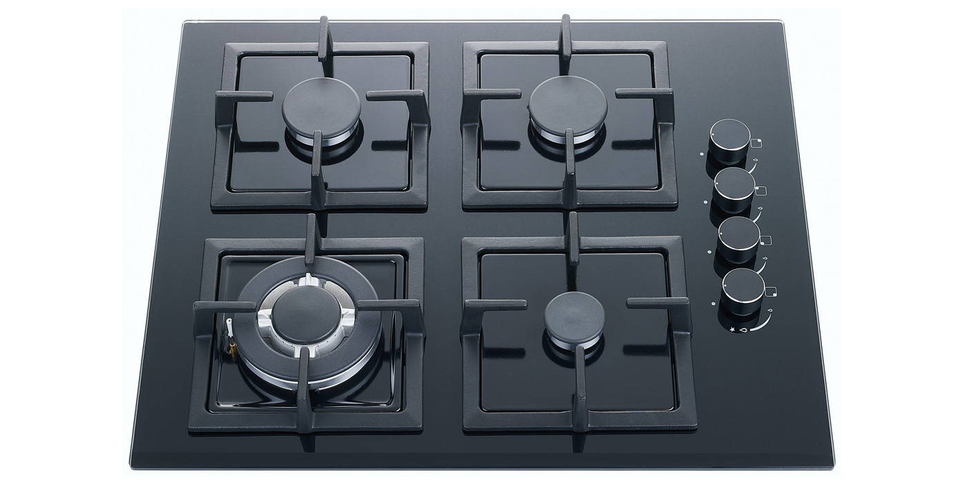 60cm Gas Glass Cooktop